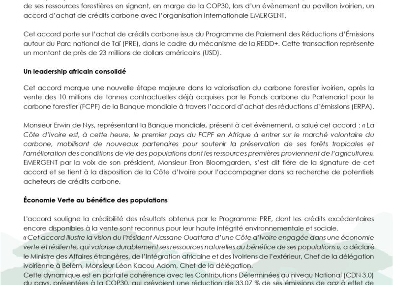 UCP-PRE_CP_SIGNATURE_ACCORD_CI-EMERGENT
